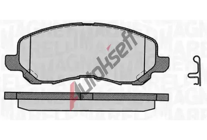 MAGNETI MARELLI Sada brzdovch destiek MAG 363916060338, 363916060338