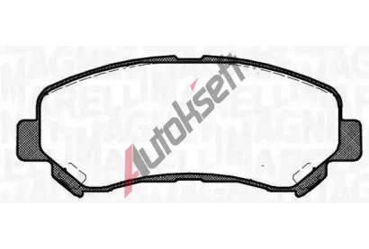 MAGNETI MARELLI Sada brzdovch destiek MAG 363916060351, 363916060351