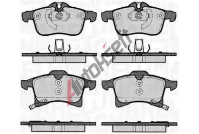 MAGNETI MARELLI Sada brzdovch destiek MAG 363916060364, 363916060364