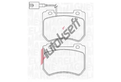 MAGNETI MARELLI Sada brzdovch destiek MAG 363916060423, 363916060423