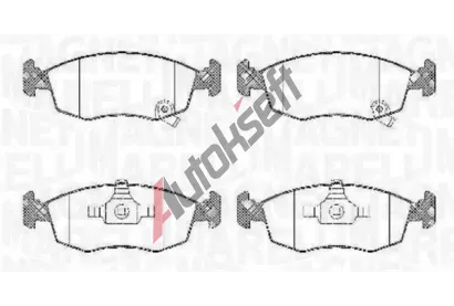 MAGNETI MARELLI Sada brzdovch destiek MAG 363916060428, 363916060428