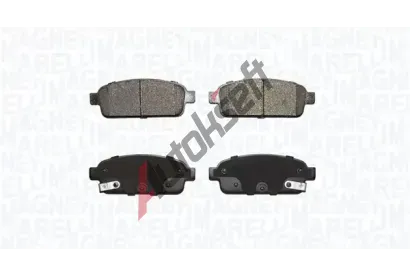 MAGNETI MARELLI Sada brzdovch destiek MAG 363916060433, 363700201956