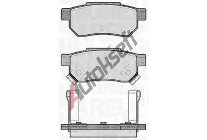 MAGNETI MARELLI Sada brzdovch destiek MAG 363916060457, 363916060457