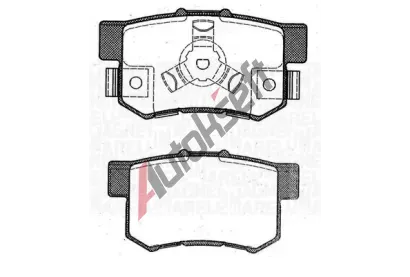 MAGNETI MARELLI Sada brzdovch destiek MAG 363916060463, 363916060463