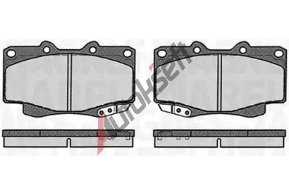 MAGNETI MARELLI Sada brzdovch destiek MAG 363916060495, 363916060495