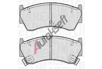 MAGNETI MARELLI Sada brzdovch destiek MAG 363916060518, 363916060518