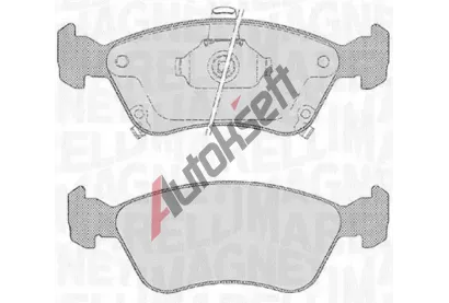 MAGNETI MARELLI Sada brzdovch destiek MAG 363916060532, 363916060532