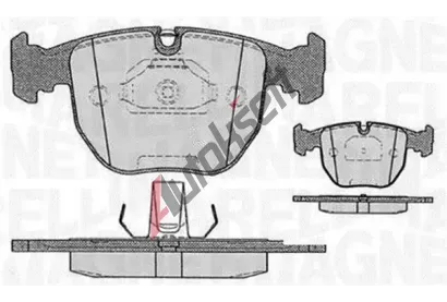 MAGNETI MARELLI Sada brzdovch destiek MAG 363916060579, 363916060579