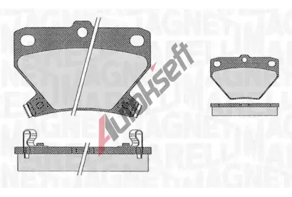 MAGNETI MARELLI Sada brzdovch destiek MAG 363916060593, 363916060593