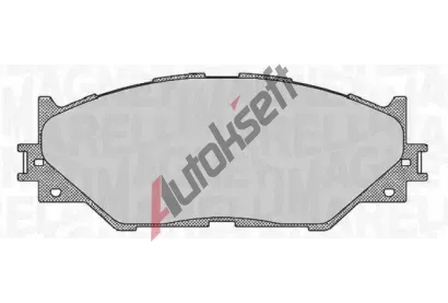 MAGNETI MARELLI Sada brzdovch destiek MAG 363916060637, 363916060637