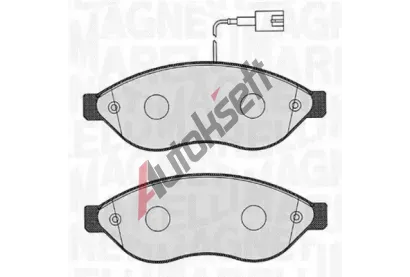 MAGNETI MARELLI Sada brzdovch destiek MAG 363916060642, 363916060642