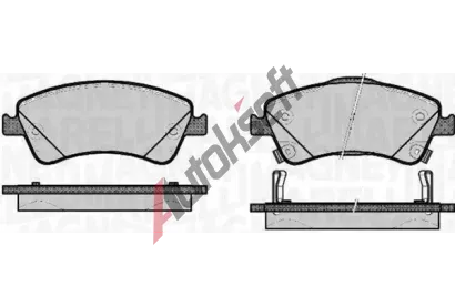 MAGNETI MARELLI Sada brzdovch destiek MAG 363916060665, 363916060665