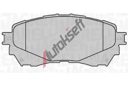 MAGNETI MARELLI Sada brzdovch destiek MAG 363916060677, 363916060677
