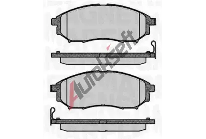 MAGNETI MARELLI Sada brzdovch destiek MAG 363916060683, 363916060683