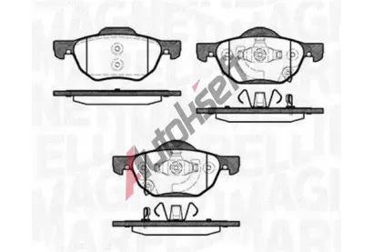 MAGNETI MARELLI Sada brzdovch destiek MAG 363916060691, 363916060691