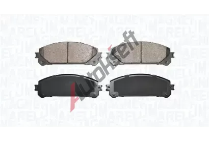 MAGNETI MARELLI Sada brzdovch destiek MAG 363916060835, 363916060835