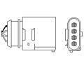 Lambda sonda MAGNETI MARELLI ‐ MAG 466016355011