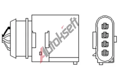 MAGNETI MARELLI Lambda sonda MAG 466016355064, 466016355064