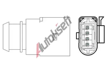 MAGNETI MARELLI Lambda sonda MAG 466016355180, 466016355180