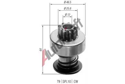 MAGNETI MARELLI Pastorek - startr MAG 940113020023, 940113020023