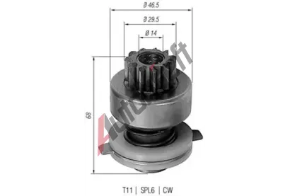 MAGNETI MARELLI Pastorek - startér MAG 940113020048, 940113020048 MAGNETI MARELLI Pastorek - startér MAG 940113020048, 940113020048