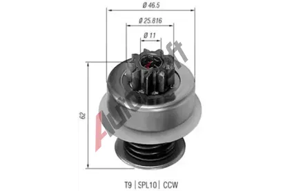 MAGNETI MARELLI Pastorek - startr MAG 940113020088, 940113020088