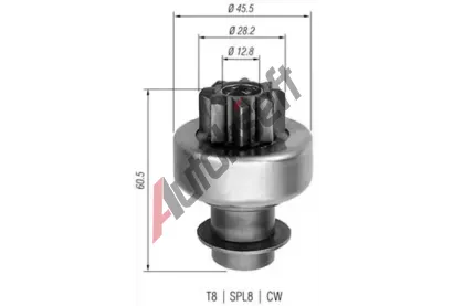 MAGNETI MARELLI Pastorek - startr MAG 940113020097, 940113020097