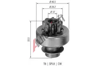 MAGNETI MARELLI Pastorek - startr MAG 940113020130, 940113020130