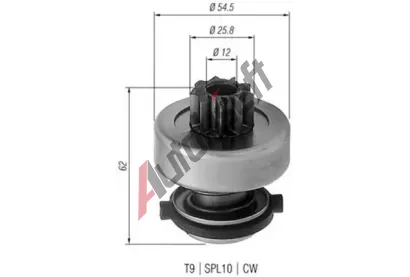 MAGNETI MARELLI Pastorek startru MAG 940113020192, 940113020192
