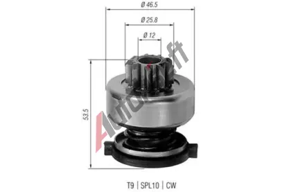 MAGNETI MARELLI Pastorek - startr MAG 940113020226, 940113020226