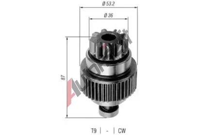 MAGNETI MARELLI Pastorek startru MAG 940113020249, 940113020249