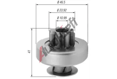 MAGNETI MARELLI Pastorek startru MAG 940113020370, 940113020370