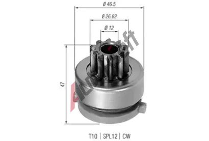 MAGNETI MARELLI Pastorek - startr MAG 940113020423, 940113020423