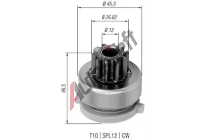 MAGNETI MARELLI Pastorek - startr MAG 940113020439, 940113020439