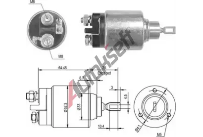MAGNETI MARELLI Elektromagnetick spna startru MAG 940113050011, 940113050011