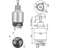 MAGNETI MARELLI Elektromagnetick spna - startr ‐ MAG 940113050271