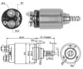 Elektromagnetick spna startru MAGNETI MARELLI ‐ MAG 940113050402
