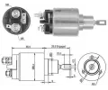Elektromagnetick spna startru MAGNETI MARELLI ‐ MAG 940113050435