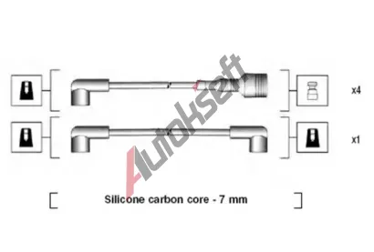 MAGNETI MARELLI Sada kabel pro zapalovn MAG 941044120502, 941044120502
