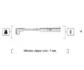 Sada kabel pro zapalovn MAGNETI MARELLI ‐ MAG 941045340520