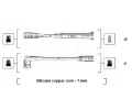 Sada kabel pro zapalovn MAGNETI MARELLI ‐ MAG 941075050547