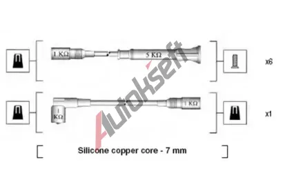 MAGNETI MARELLI Sada kabel pro zapalovn MAG 941075050547, 941075050547