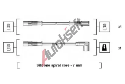 MAGNETI MARELLI Sada kabel pro zapalovn MAG 941095470590, 941095470590