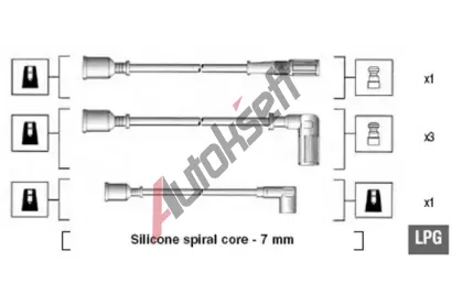 MAGNETI MARELLI Sada kabel pro zapalovn MAG 941095620602, 941095620602