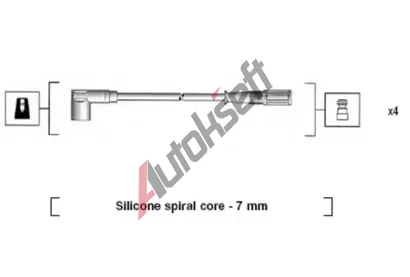 MAGNETI MARELLI Sada kabel pro zapalovn MAG 941095720610, 941095720610