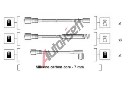 MAGNETI MARELLI Sada kabel pro zapalovn MAG 941125280680, 941125280680