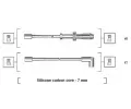 Sada kabel pro zapalovn MAGNETI MARELLI ‐ MAG 941135120700