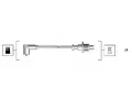 Sada kabel pro zapalovn MAGNETI MARELLI ‐ MAG 941135160703