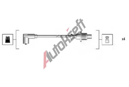 MAGNETI MARELLI Sada kabel pro zapalovn MAG 941135160703, 941135160703
