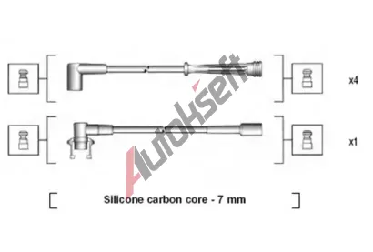 MAGNETI MARELLI Sada kabel pro zapalovn MAG 941145130710, 941145130710